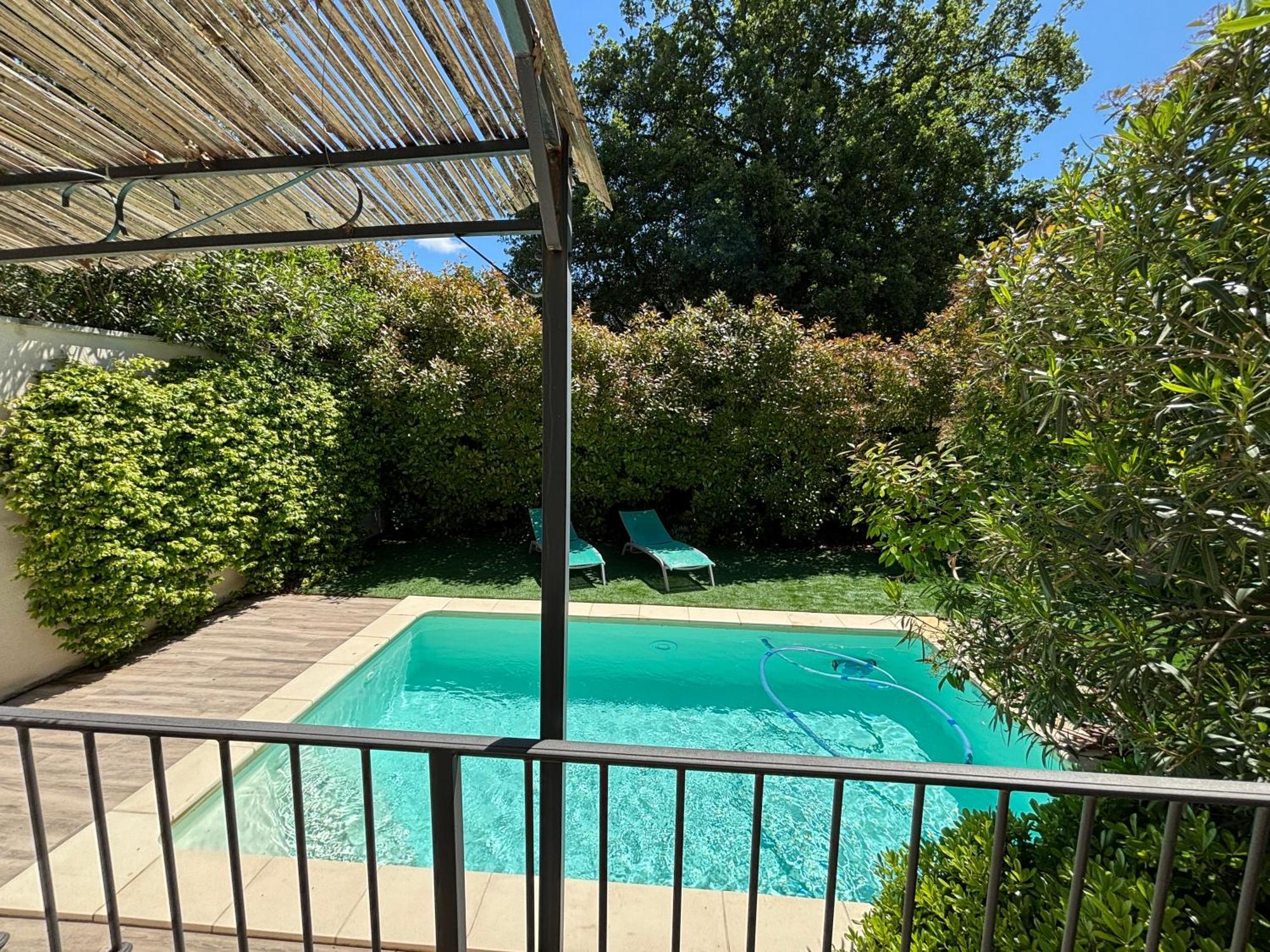 Les Jardins Du Castelas - Piscines, Jardins Et Spas Privatifs Uchaux ภายนอก รูปภาพ